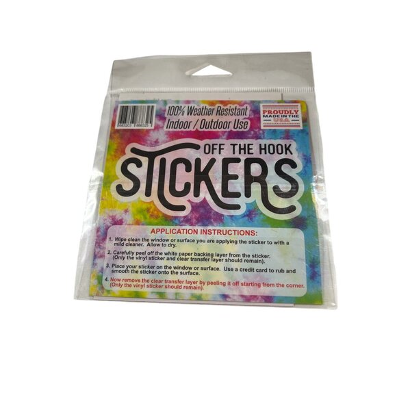 USMC Off The Hook Weather Resistant Stickers For Indoor/Outdoor Use - Picture 2 of 2